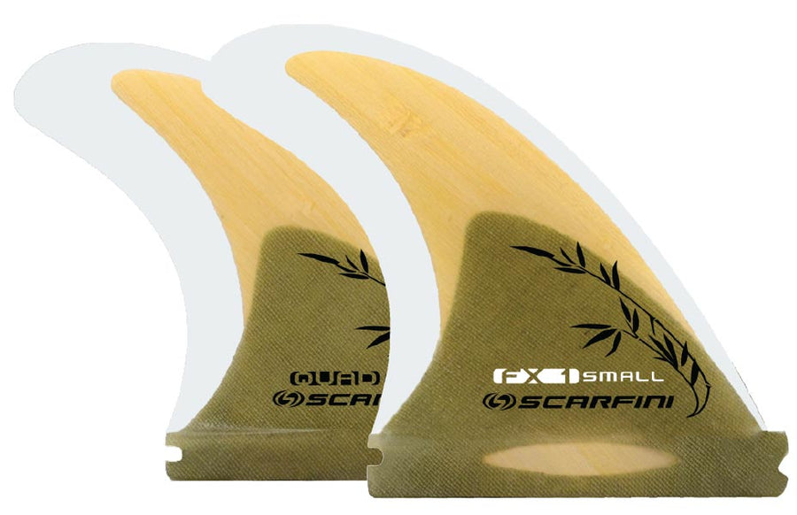 Scarfini Fins - FX1-Quad - Bamboo (Future) - Small