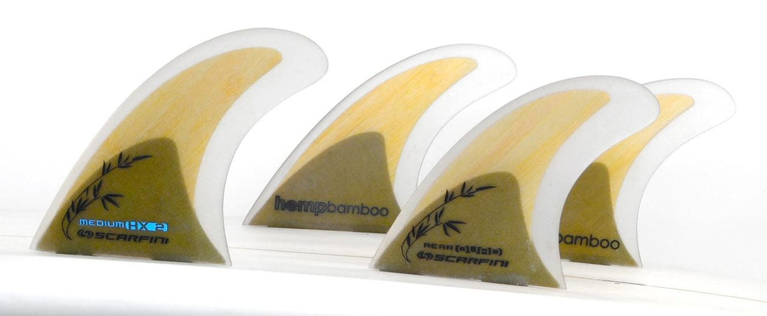 Scarfini Fins - FX2-Quad - Bamboo (Future) - Medium