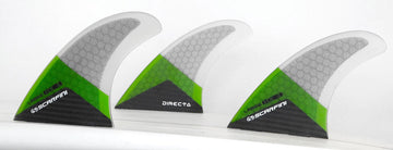 Scarfini Fins - HX4 (FCS) - Green - Large