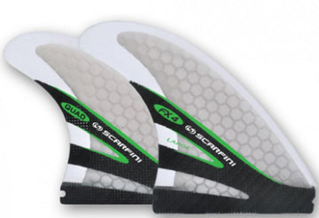 Scarfini Fins - FX4 Quad - Green - (Future) Large