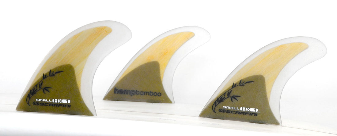 Scarfini Fins - HX1 Bamboo - (FCS) Small