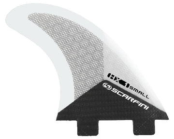 Scarfini Fins - HX1 (FCS) - White - Small
