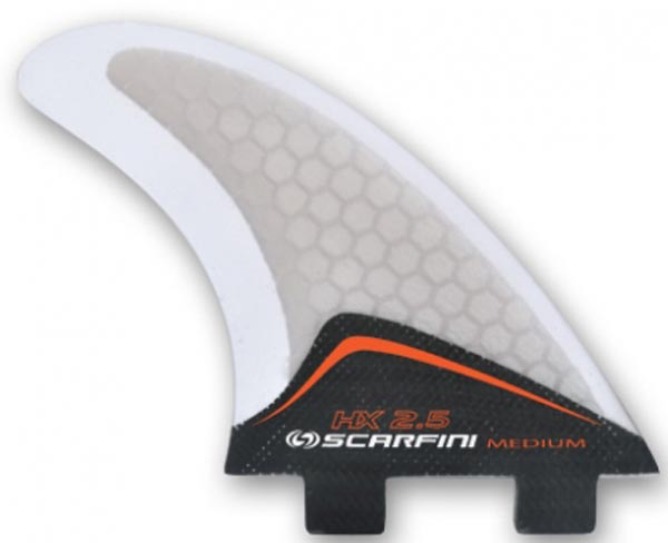 Scarfini Fins - HX2.5 (FCS) - Red - Medium