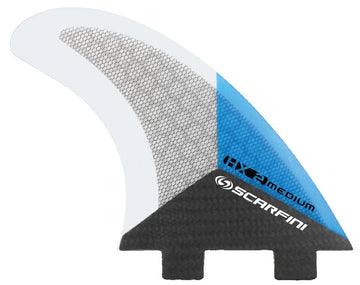 Scarfini Fins - HX2 (FCS)- Blue - Medium