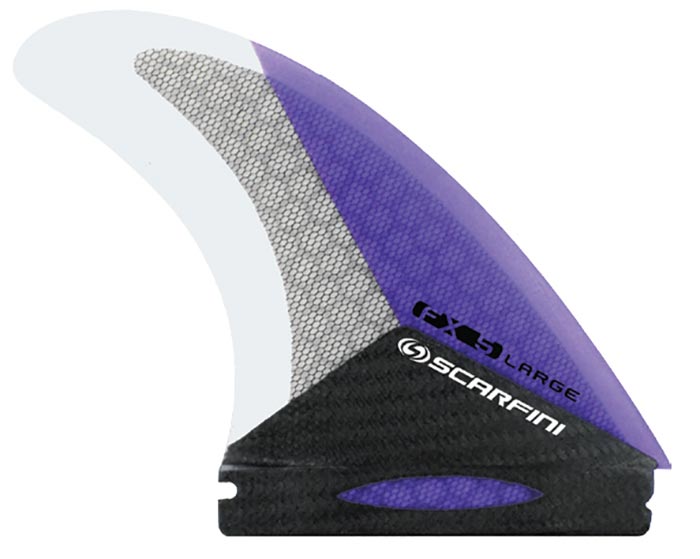 Scarfini Fins - FX5 (Futures) - Purple - Large