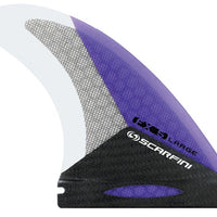 Scarfini Fins - FX5 (Futures) - Purple - Large