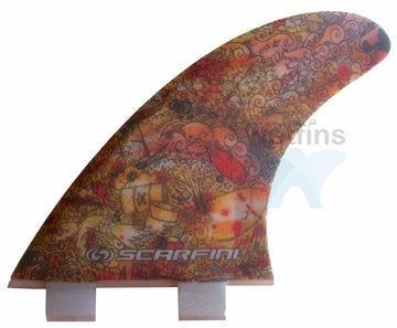 Scarfini Fins - HX Escape - (FCS) Medium