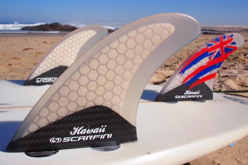 Scarfini Fins - Hawaii Flag Series (FCS) - Medium