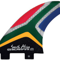 Scarfini Fins - South Africa Flag Series (FCS) - Medium