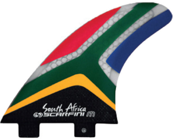 Scarfini Fins - South Africa Flag Series (FCS) - Medium