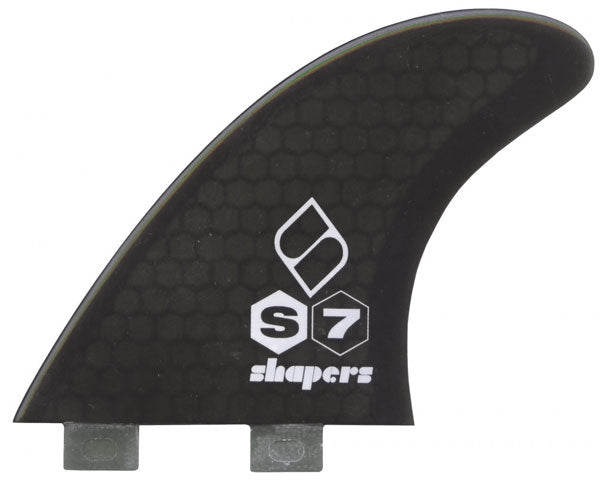 Shapers Fins - S7 - Black - Large