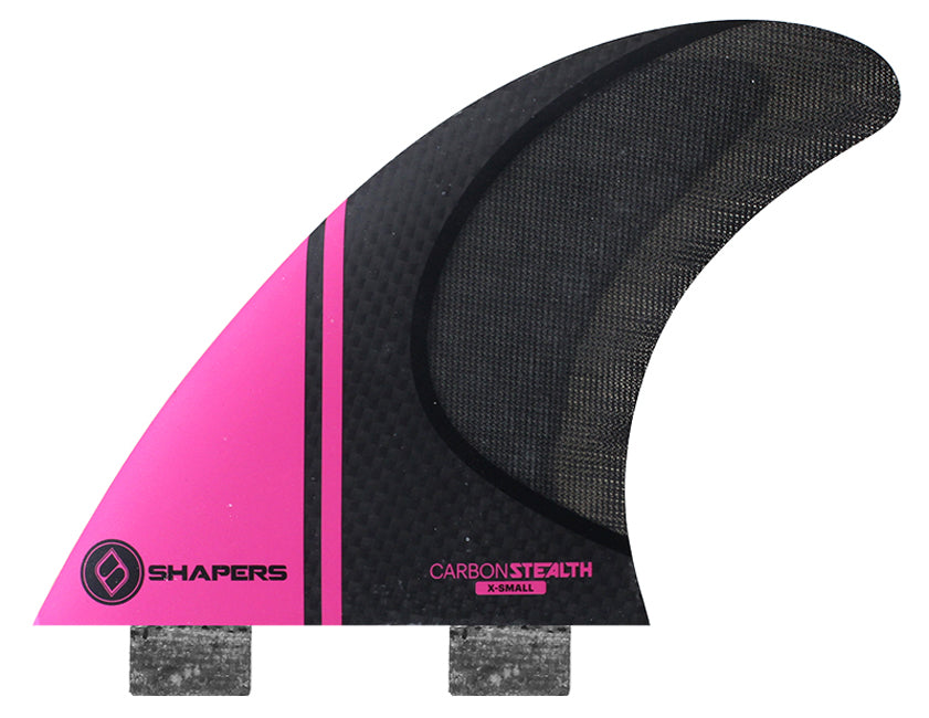 Shapers Fins - Stealth X-Small (FCS) - Pink