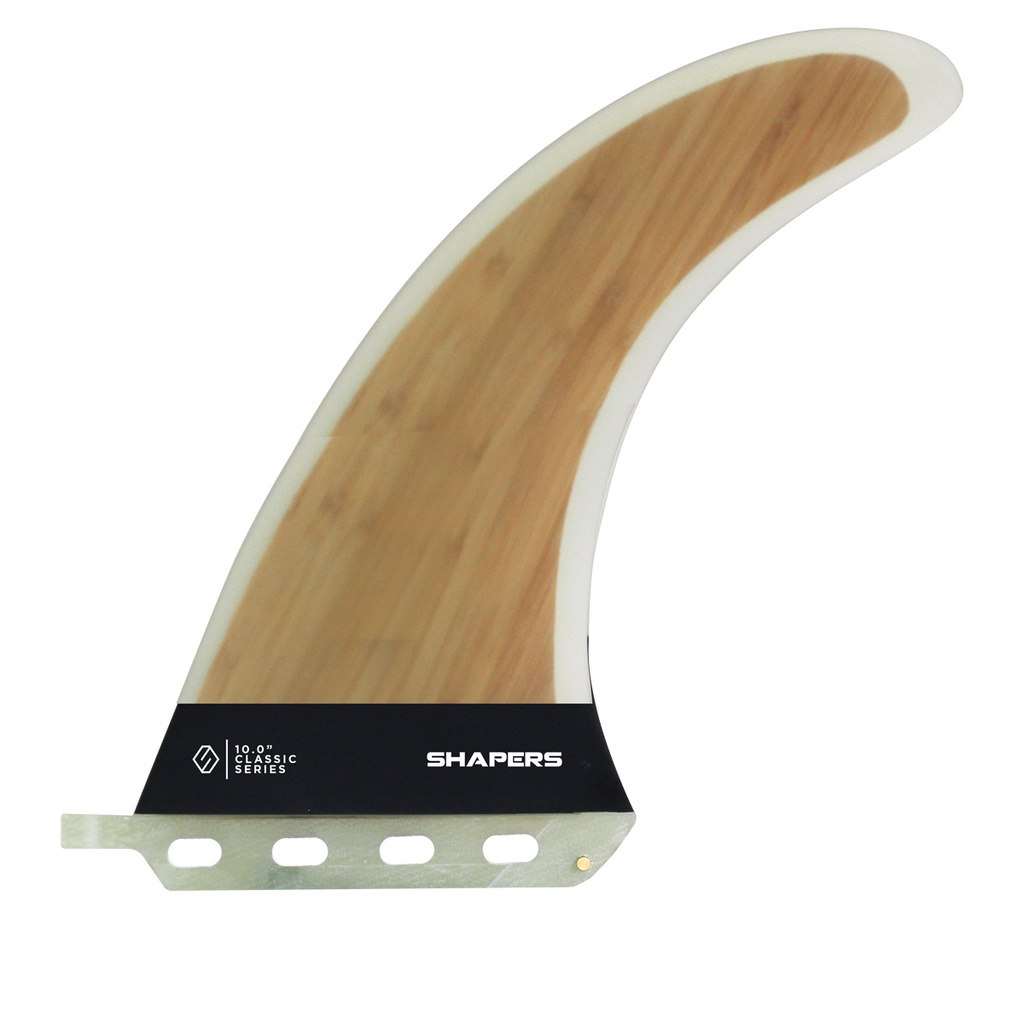 Shapers Fins -10" Classic Dolphin - Bamboo