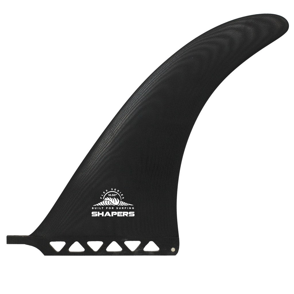 Shapers Fins - 10.5" Flex - Black
