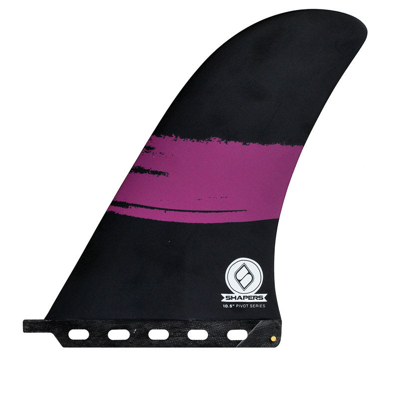 Shapers Fins - 10.5" Pivot - Purple