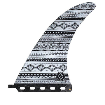 Shapers Fins - 11" Hook - Aztec BW