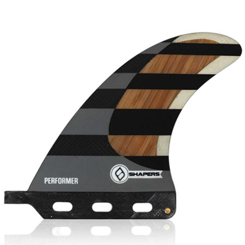 Shapers Fins - 5.5" Performer - Bamboo Inlay