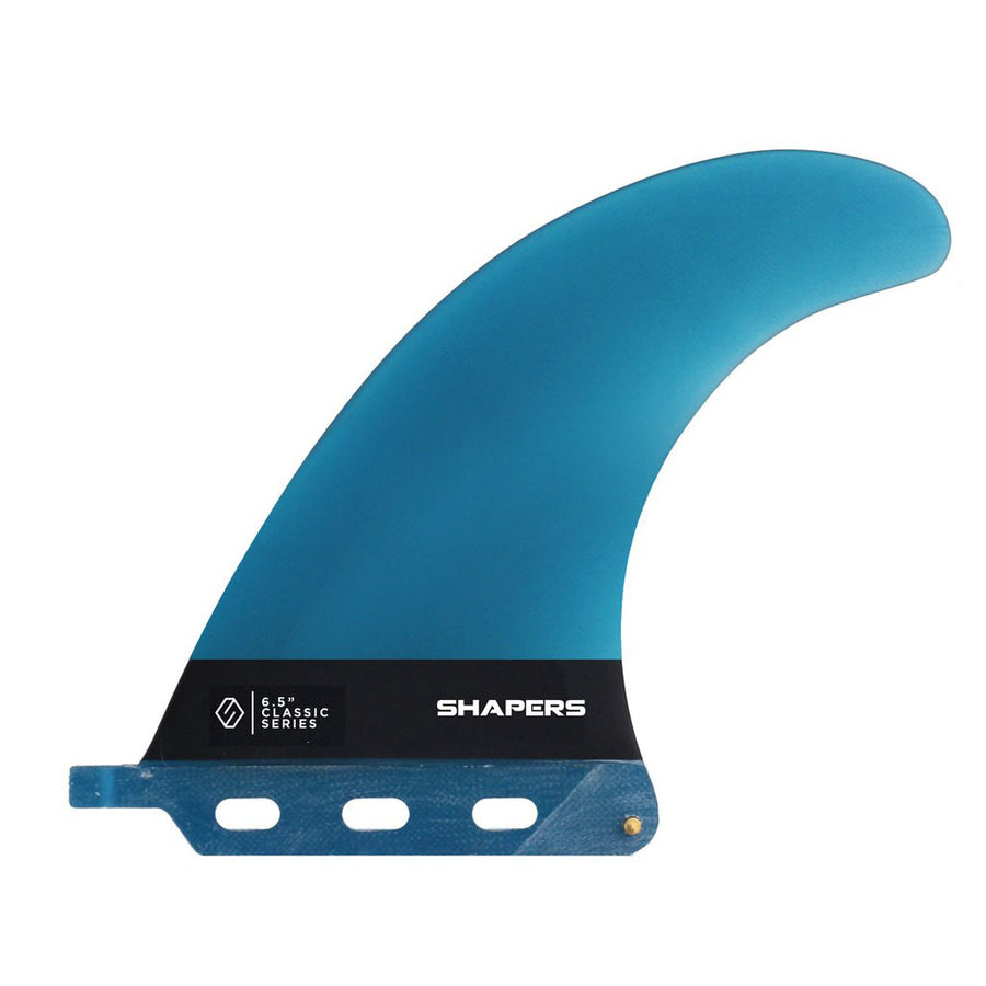 Shapers Fins - 6.5" Classic Dolphin - Blue