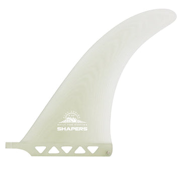 Shapers Fins - 9.5" Flex - Clear