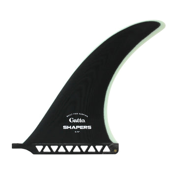 Shapers Fins - 9.75" Gatto - Black Mint