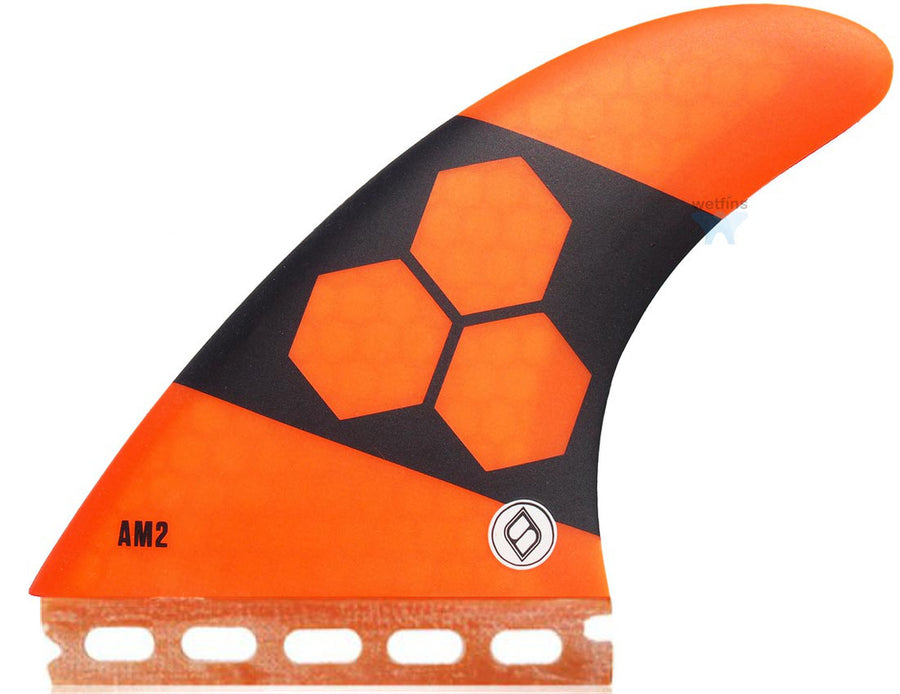 Shapers Fins - AM2 Al Merrick (Future) - Orange - Large