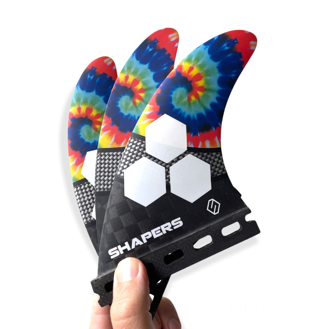 Shapers Fins - AM3 - Al Merrick (Futures) - Tie Dye - Small