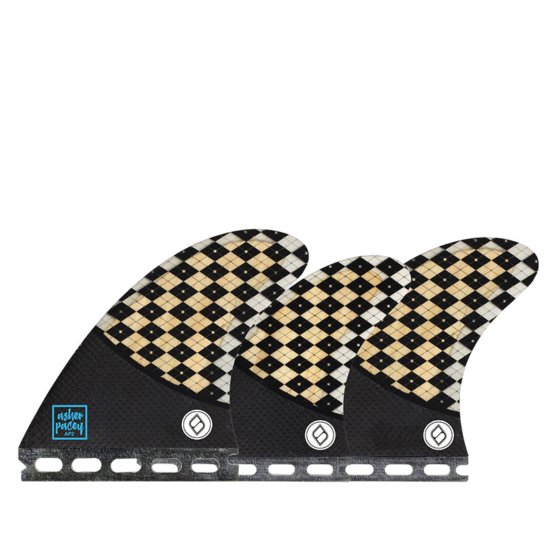 Shapers Fins - AP2 Tri-Quad-5 Fin (Future) - Medium-Large