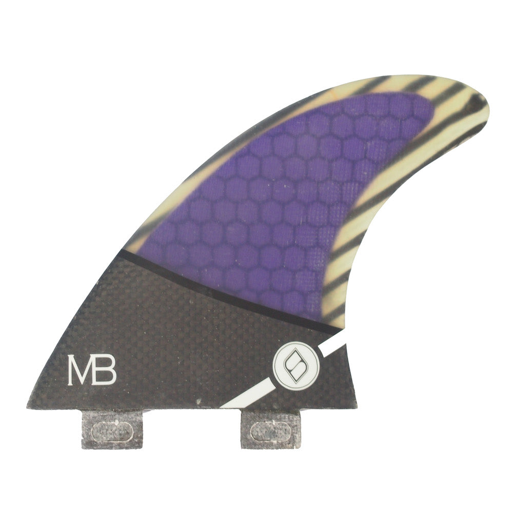 Shapers Fins - MB (FCS) Matt Banting - Purple - Small