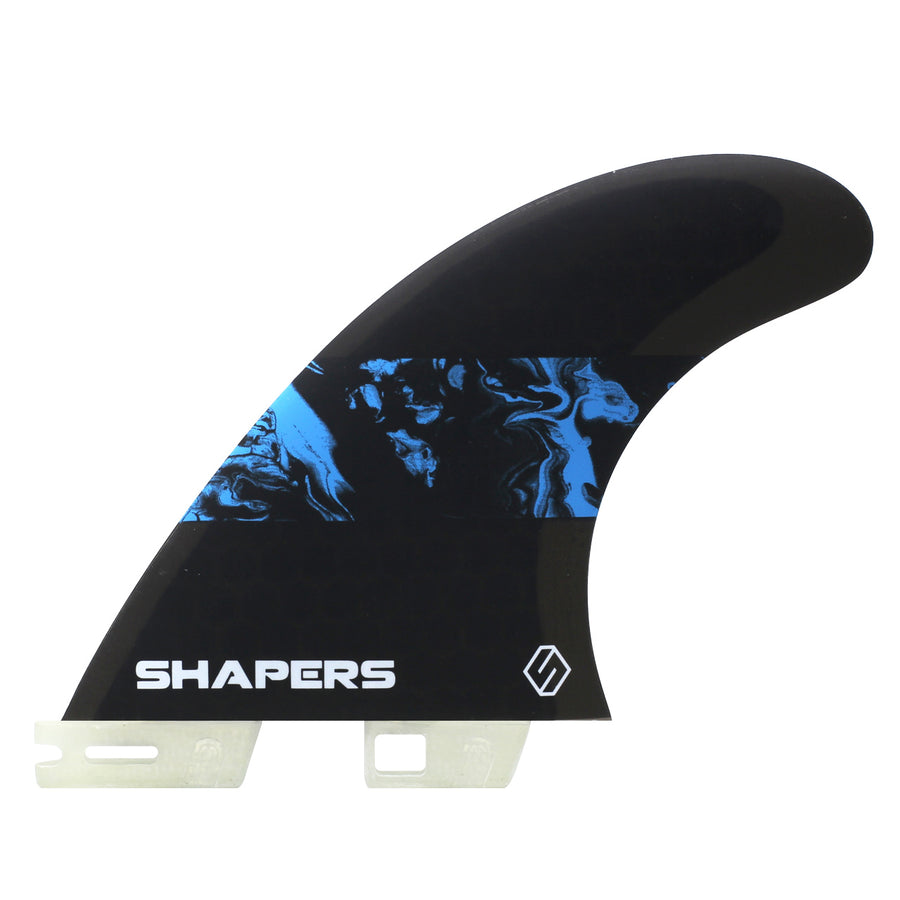 Shapers Fins - Medium Core-Lite S2 - Blue (FCS 2 Compatible)