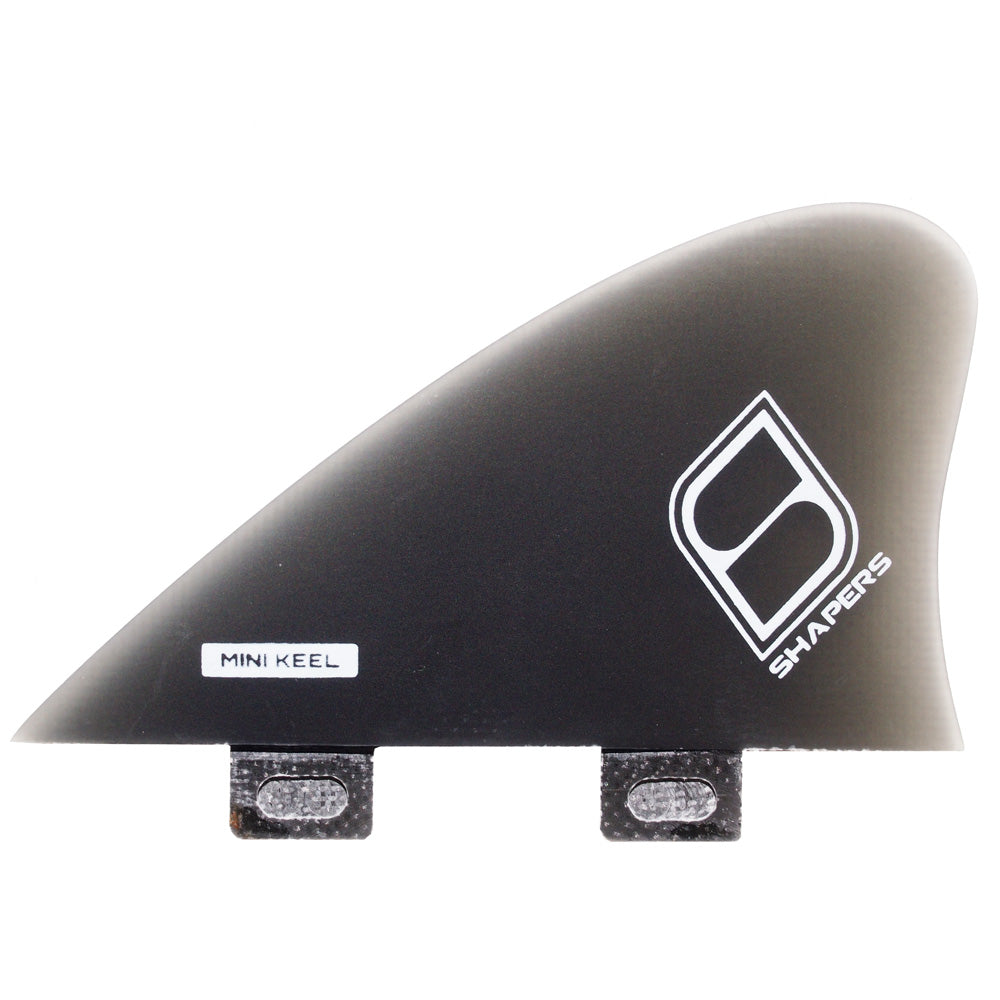 Shapers Fins - 3.15" Mini Keel Nubster (FCS) - Smoke