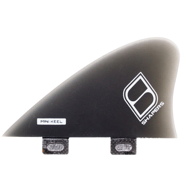 Shapers Fins - 3.15" Mini Keel Nubster (FCS) - Smoke