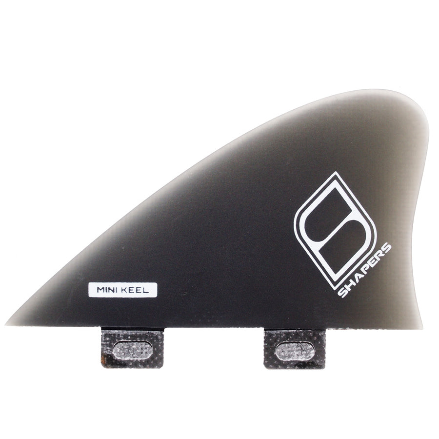 Shapers Fins - 3.15" Mini Keel Nubster (FCS) - Smoke