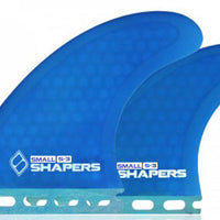 Shapers Fins - SQ3 Quad (Futures) - Blue - Small