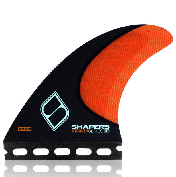 Shapers Fins - Stealth Grom (Future) - X-Small