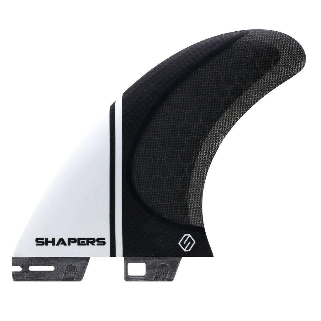 Shapers Fins - XX-Large Stealth S2 - White (FCS 2 Compatible)