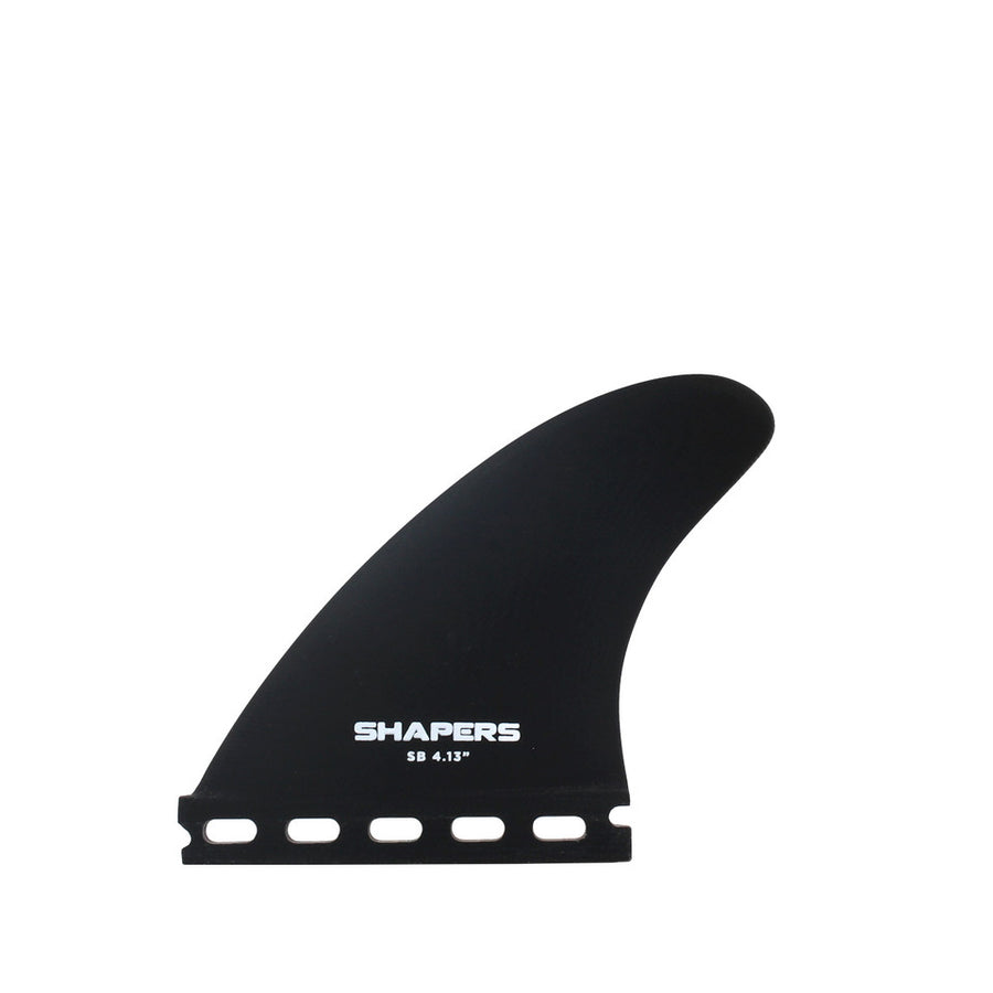 Shapers Fins - SB 4.13" Side Fins (Futures) - Black