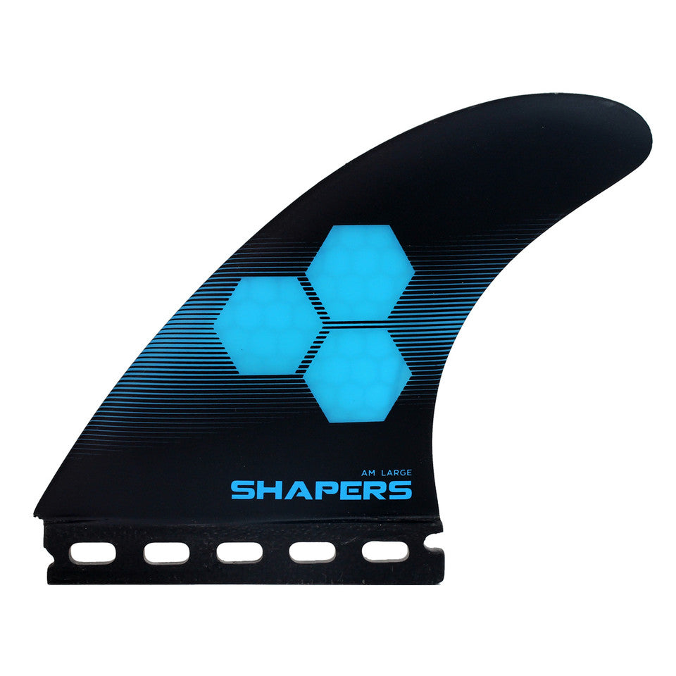 Shapers Fins - AM Large Core-Lite (Futures) - Blue