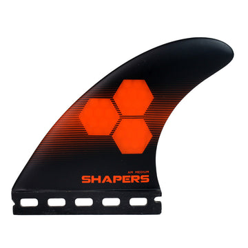 Shapers Fins - AM Medium Core-Lite (Futures) - Orange