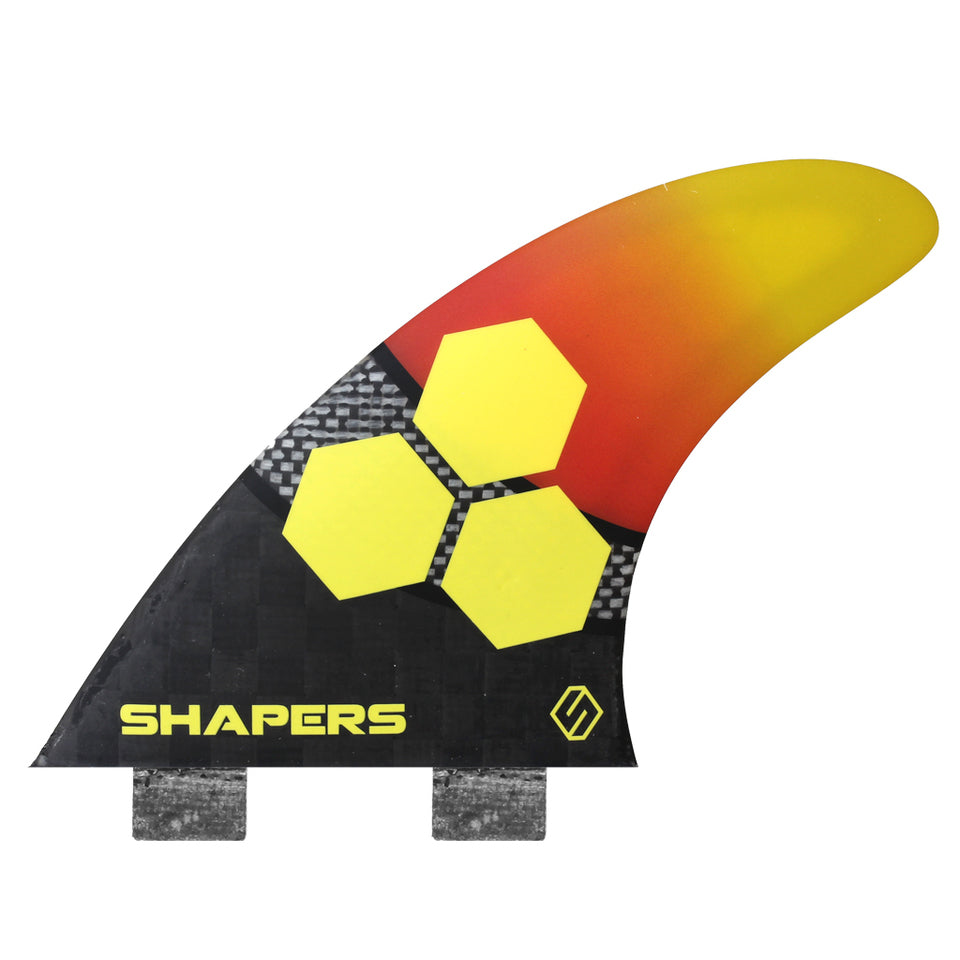 Shapers Fins - AM3 - Al Merrick (FCS) - Orange - Small