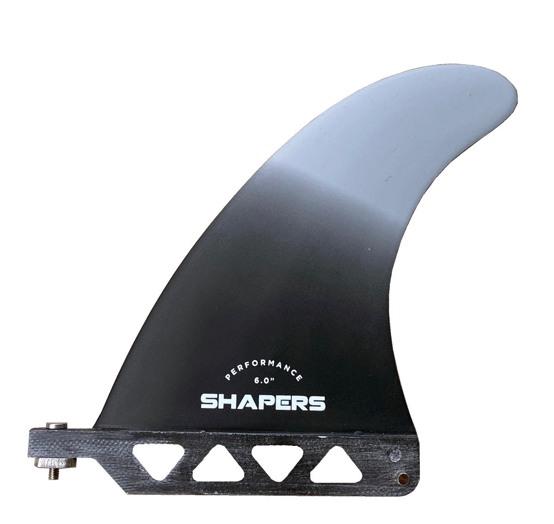 Shapers Fins - 6" Performance Longboard Fin