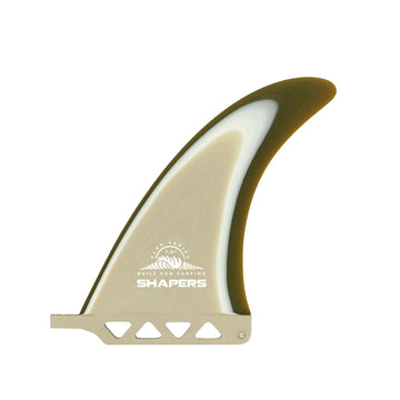 Shapers Fins - 7" Flex - Tan White