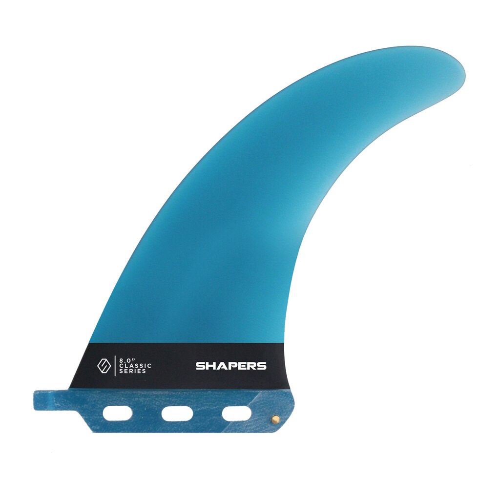 Shapers Fins - 8" Dolphin - Blue