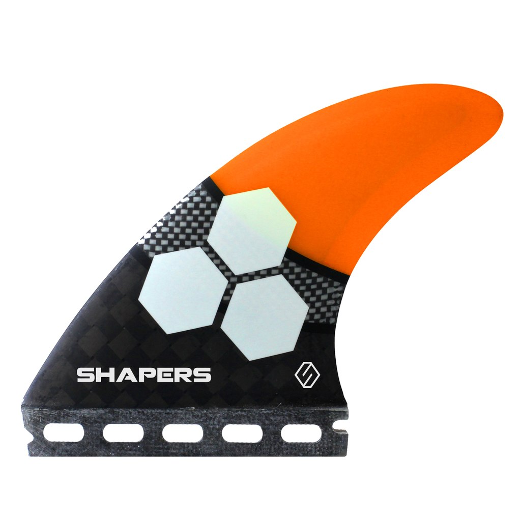 Shapers Fins - AM2 Spectrum (Future) - Orange - Large