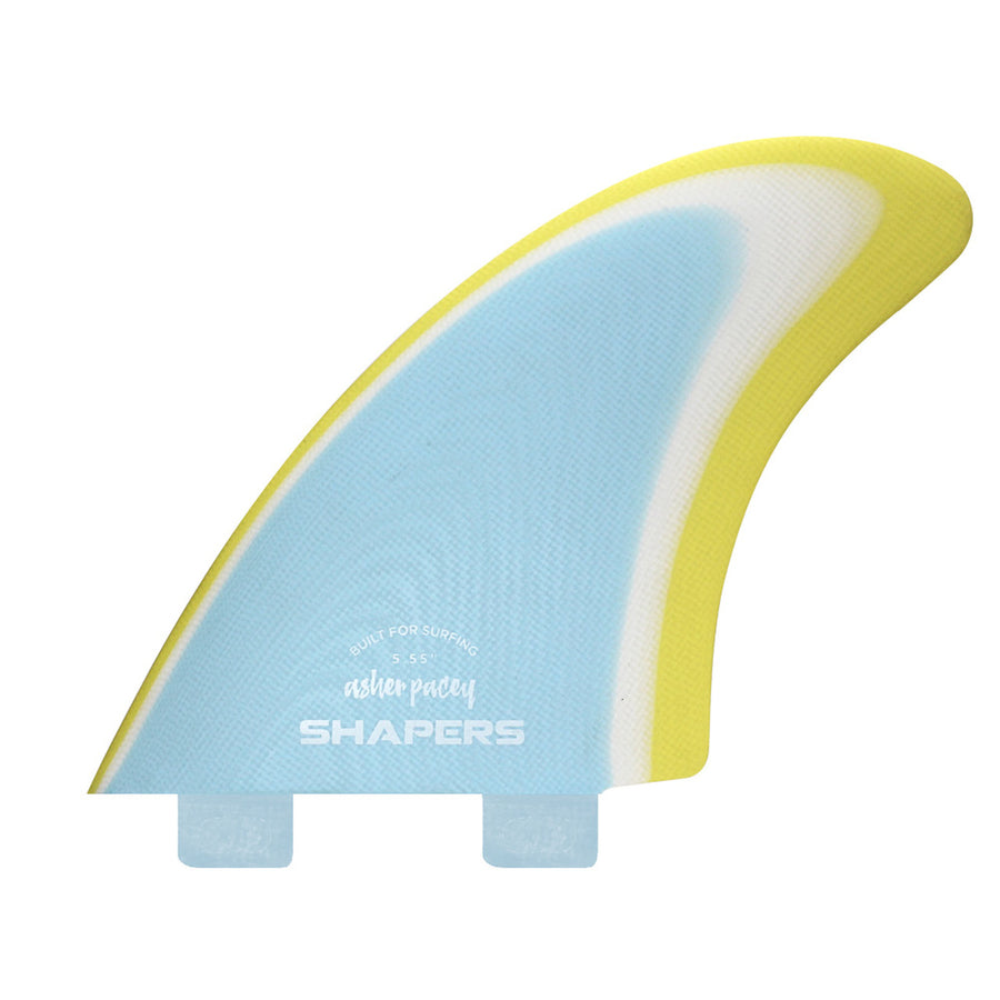 Shapers Fins - AP 5.5" Retro Keels (FCS 1) Asher Pacey