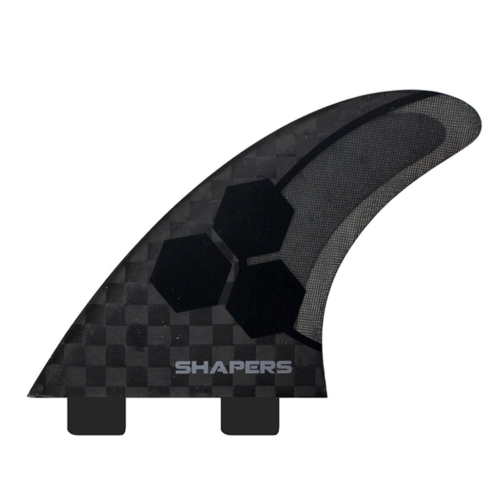 Shapers Fins - Stealth AM3 Small - Al Merrick (FCS) - Black