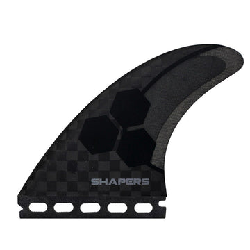 Shapers Fins - Stealth AM3 Small - Al Merrick (Futures) - Black