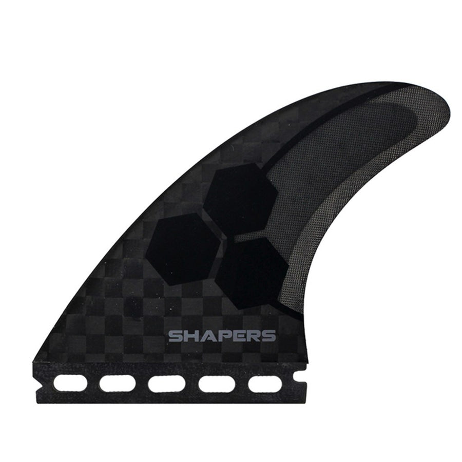 Shapers Fins - Stealth AM1 Medium - Al Merrick (Futures) - Black