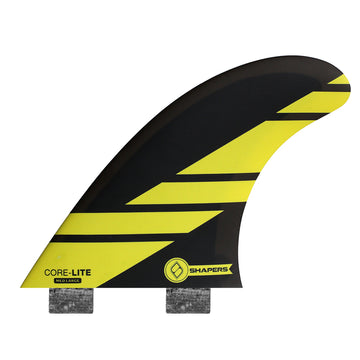 Shapers Fins - Corelite Medium-Large (FCS) - Yellow