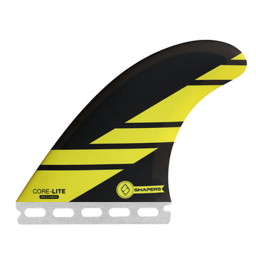 Shapers Fins - Corelite Medium-Large (Futures) - Yellow
