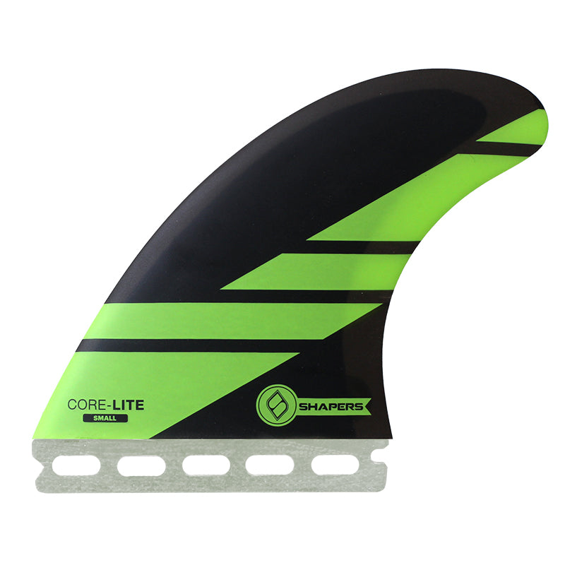 Shapers Fins - Corelite Small (Futures) - Green